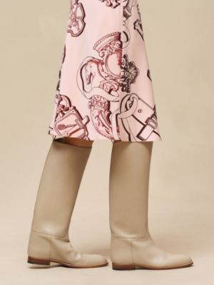 "Ferronnerie Remix" slanted skirt, View: Worn, worn, view 4 of 5