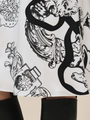 "Ferronnerie Remix" slanted skirt, View: Worn, worn, view 5 of 5