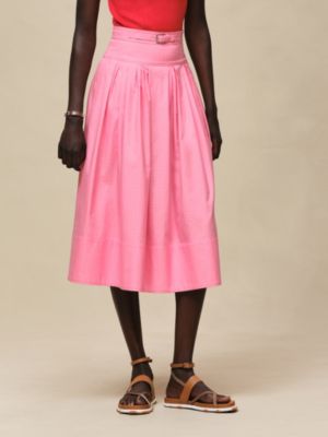 "Mosaique" pleated skirt with basque, View: Worn, worn, view 2 of 5