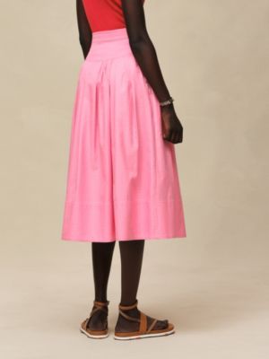 "Mosaique" pleated skirt with basque, View: Worn, worn, view 3 of 5