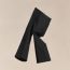Cropped pants, noir