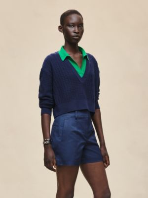 Double cotton twill shorts, View: Worn, worn, view 2 of 4