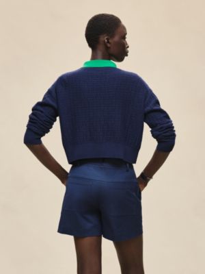Double cotton twill shorts, View: Worn, worn, view 3 of 4