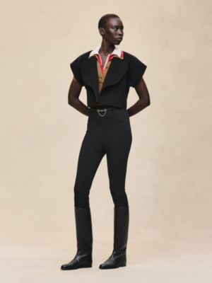 High-waisted pants