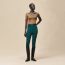 Pantalon taille haute Inspiration Gant, vert pin