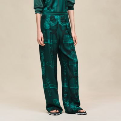 Green - Pants - Women's tailored trousers, pants and shorts