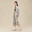 "Ex-Libris a Main Levee" short pants, gris paruline