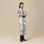 "Ex-Libris a Main Levee" short pants, blanc nacre
