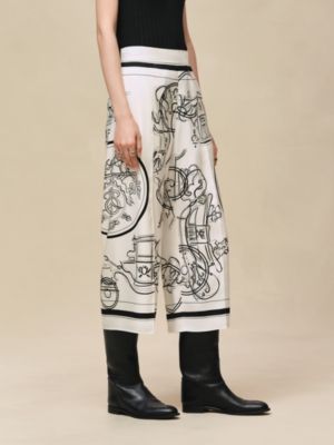 "Ex-Libris a Main Levee" short pants, View: Worn, worn, view 2 of 5