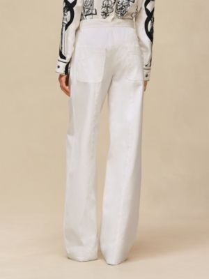 Calça com modelagem larga, Exibir: Sendo usado, worn, visualizar 3 de 5