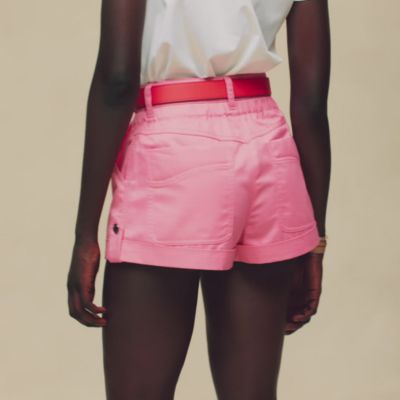 Short en twill de coton, Vue: vidéo, vue 2 sur 5