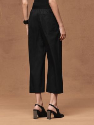 パジャマパンツ ショート 刺繍入り, イメージ: 着用例, worn, ビュー3の4