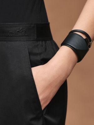 パジャマパンツ ショート 刺繍入り, イメージ: 着用例, worn, ビュー4の4