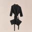 Shirt dress, noir