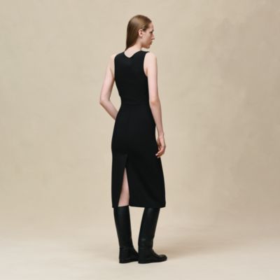 bice palm beach dress code Hermès // Pleated V-Neck Dress – VSP Consignment