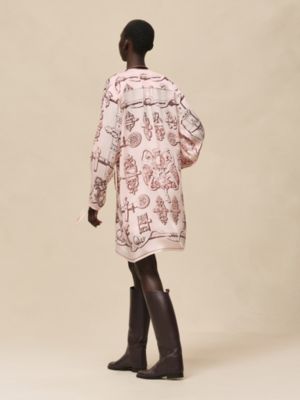 ドレス ストラップ付き 《フェロヌリー・リミックス》プリント, イメージ: 着用例, worn, ビュー2の6
