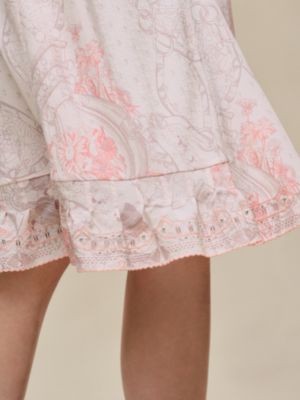 "Aux Champs Remix" ruffled tulip dress, View: Worn, worn, view 7 of 7