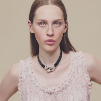 Top-Kleid mit Rüschen und "Clous"-Print, Ansicht: Video, Ansicht 2 von 7