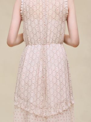 "Clous" sleeveless dress, View: Worn, worn, view 6 of 7
