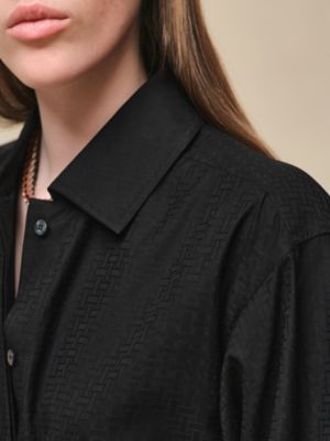 "Mosaique" shirt dress, View: Worn, worn, view 5 of 6