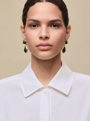 "Mosaique" shirt dress, View: Worn, worn, view 5 of 6