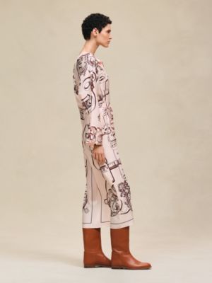 カフタンドレス 《フェロヌリー・リミックス》プリント, イメージ: 着用例, worn, ビュー2の6