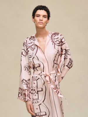 カフタンドレス 《フェロヌリー・リミックス》プリント, イメージ: 着用例, worn, ビュー4の6