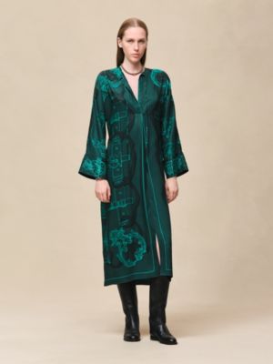 "Ferronnerie Remix" caftan, View: Worn, worn, view 4 of 6