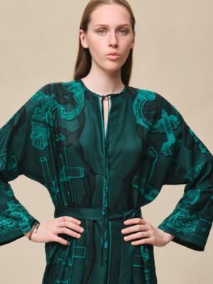"Ferronnerie Remix" caftan, View: Worn, worn, view 5 of 6