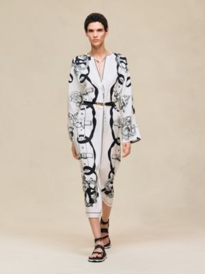 "Ferronnerie Remix" caftan, View: Worn, worn, view 4 of 6
