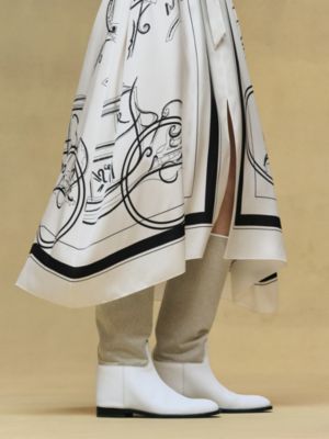 "Ex-Libris a Main Levee" caftan, View: Worn, worn, view 5 of 7