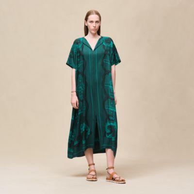 slim fit dress slacks HERMES Size 34 Green Forest Green Solid Cotton Dress Pants – Sui Generis  Designer Consignment main image 1