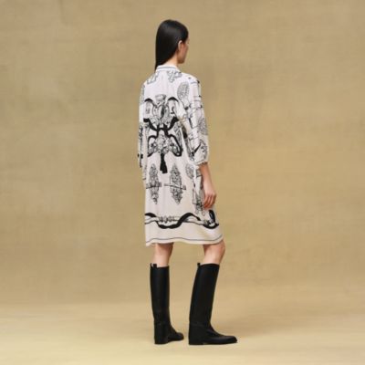 美品✨エルメス 裏地総柄 レザーベルト 巻きスカート ロングスカート