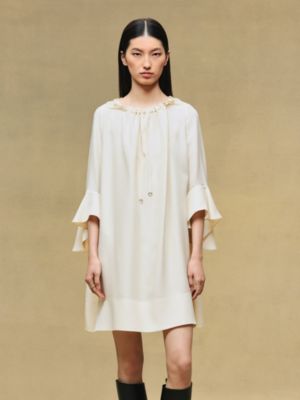 Flared short dress, View: Worn, worn, view 3 of 6