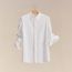 Micro shirt, blanc