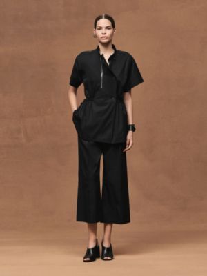 ドローストリングシャツ