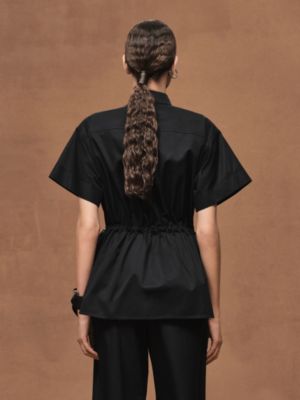 Drawstring shirt, View: Worn, worn, view 3 of 6