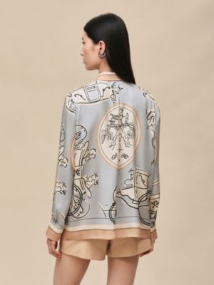 "Ex-Libris a Main Levee" classic shirt, View: Worn, worn, view 3 of 4
