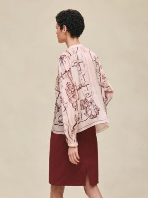 "Ferronnerie Remix" blouse, View: Worn, worn, view 3 of 5