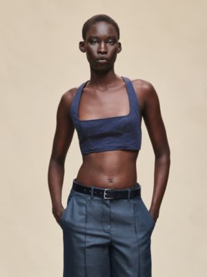 Quilted bra, View: Worn, worn, view 2 of 4