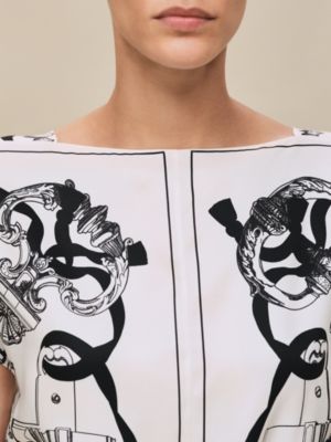 "Ferronnerie Remix" tunic, View: Worn, worn, view 4 of 6