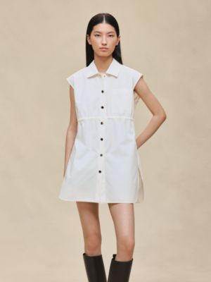 Sleeveless drawstring shirt, View: Worn, worn, view 3 of 6