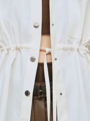 Sleeveless drawstring shirt, View: Worn, worn, view 6 of 6