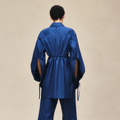 シャツ - グリーン - レディス トップス、シャツ、ブラウス | Hermès