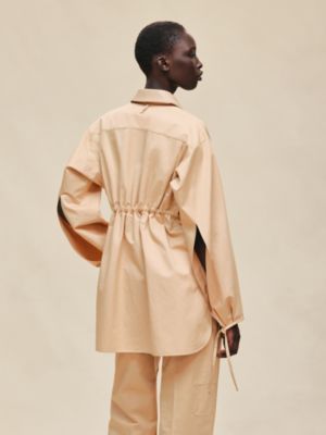Drawstring shirt, View: Worn, worn, view 4 of 7