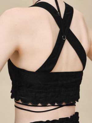 Embroidered bra, View: Worn, worn, view 5 of 5