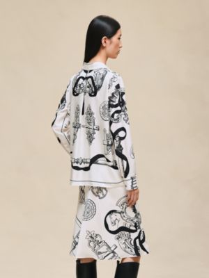 "Ferronnerie Remix" classic shirt, View: Worn, worn, view 3 of 5