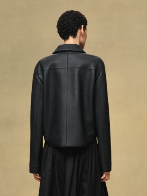 Washed deerskin jacket, View: Worn, worn, view 3 of 8