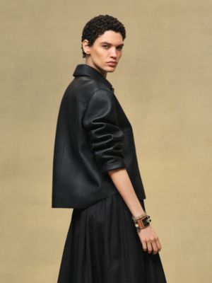 Washed deerskin jacket, View: Worn, worn, view 4 of 8