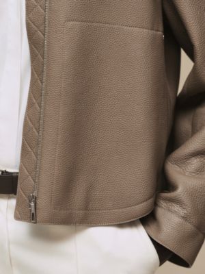 Washed deerskin jacket, View: Worn, worn, view 7 of 7